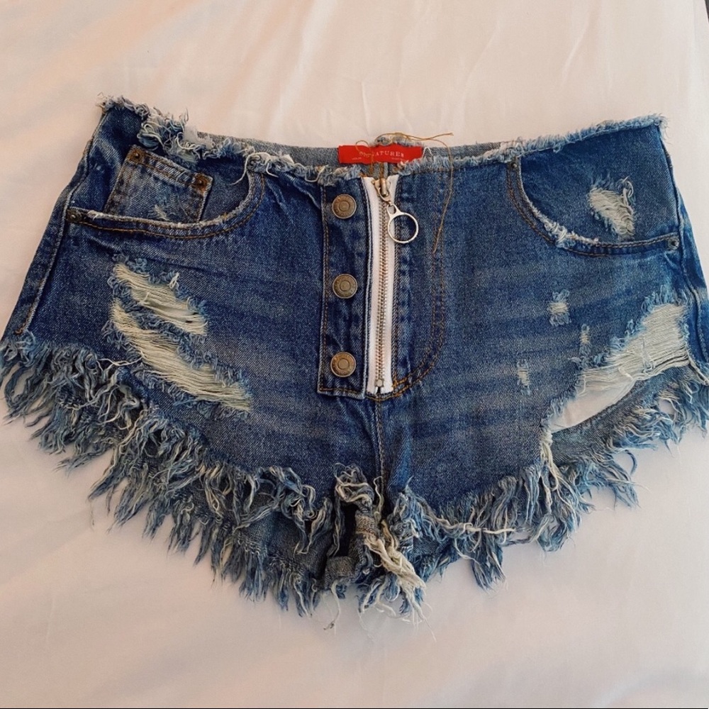 Vintage distressed shorts